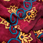 MULBERRY MODE - HANDPAINTED & EMBROIDERED - KHADI HANDLOOM - MADE TO ORDER