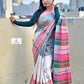 SUNDAE - KANTHA STITCH - COTTON HANDLOOM SAREE