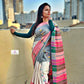 SUNDAE - KANTHA STITCH - COTTON HANDLOOM SAREE