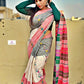 SUNDAE - KANTHA STITCH - COTTON HANDLOOM SAREE