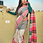 SUNDAE - KANTHA STITCH - COTTON HANDLOOM SAREE