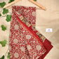 WILD HEART - HANDBLOCKPRINT- CHANDERI SILK DUPATTA