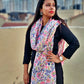 ONLY FOR YOU - HANDBLOCKPRINT - CHANDERI SILK DUPATTA