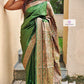 ARANYAANI - GREEN & GOLD - KATAAN SILK